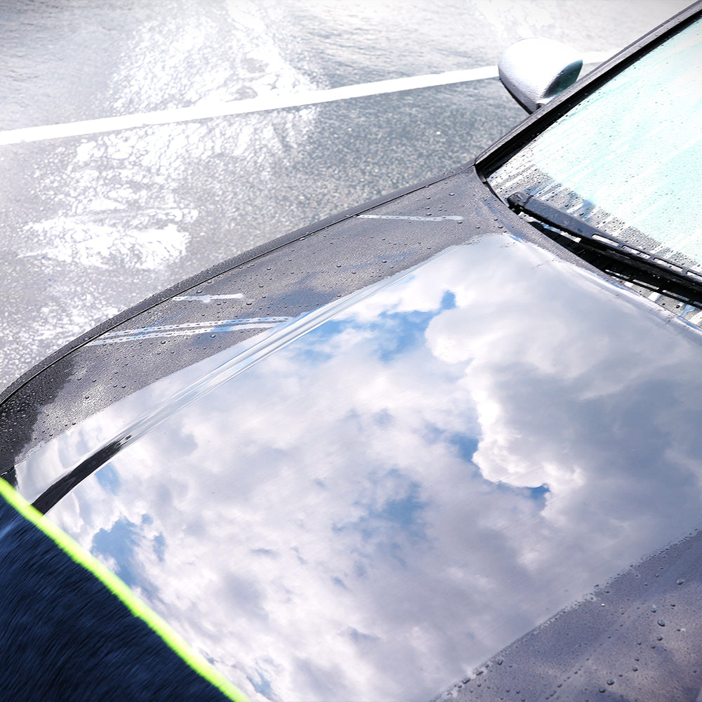 Absorb+ luxury car drying towel wiping black car